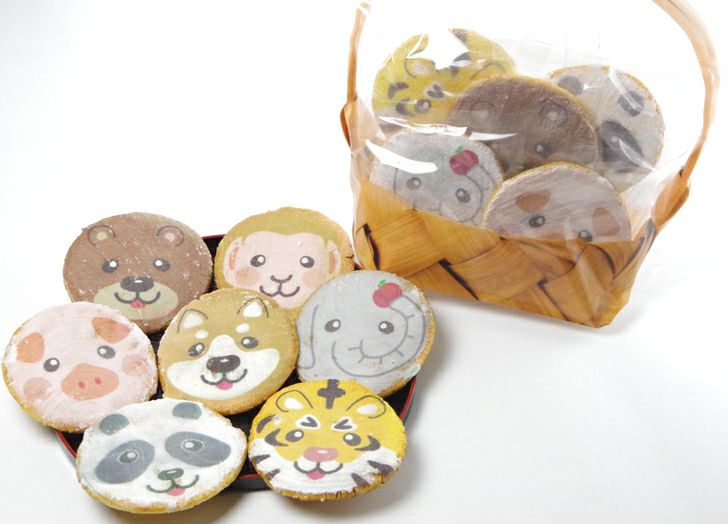 福々どうぶつ煎餅「ZOOせん（7枚入り袋）」